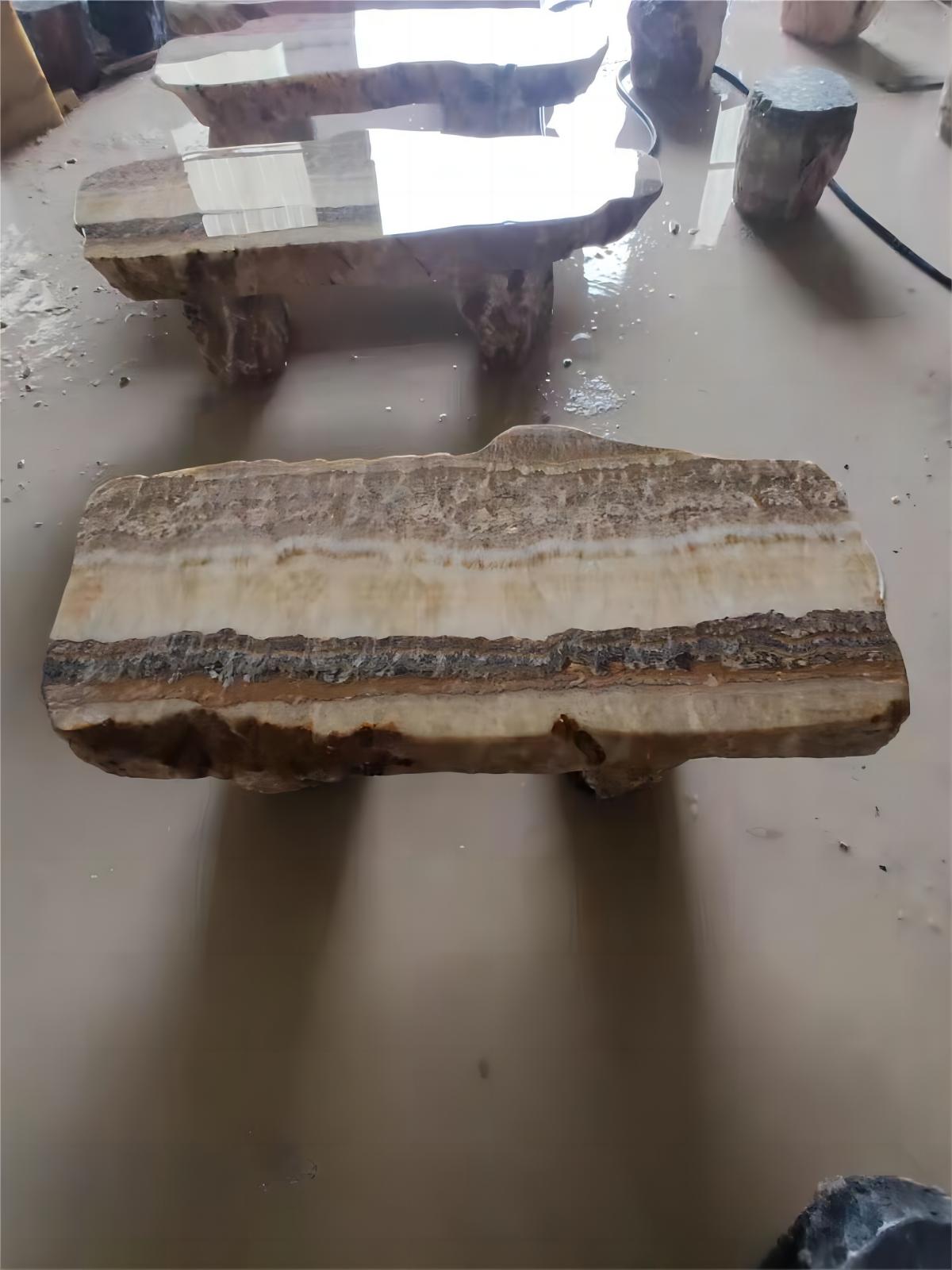 marble table bench
