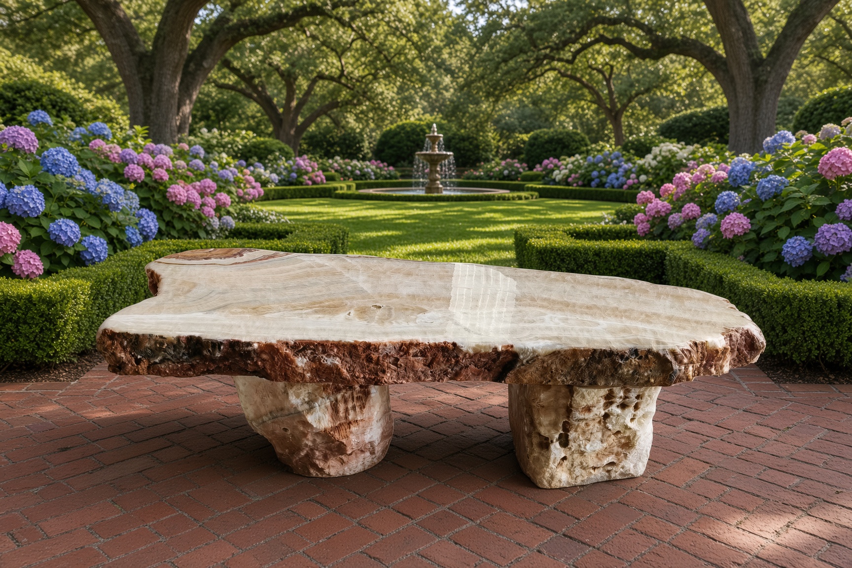 Stone Benches
